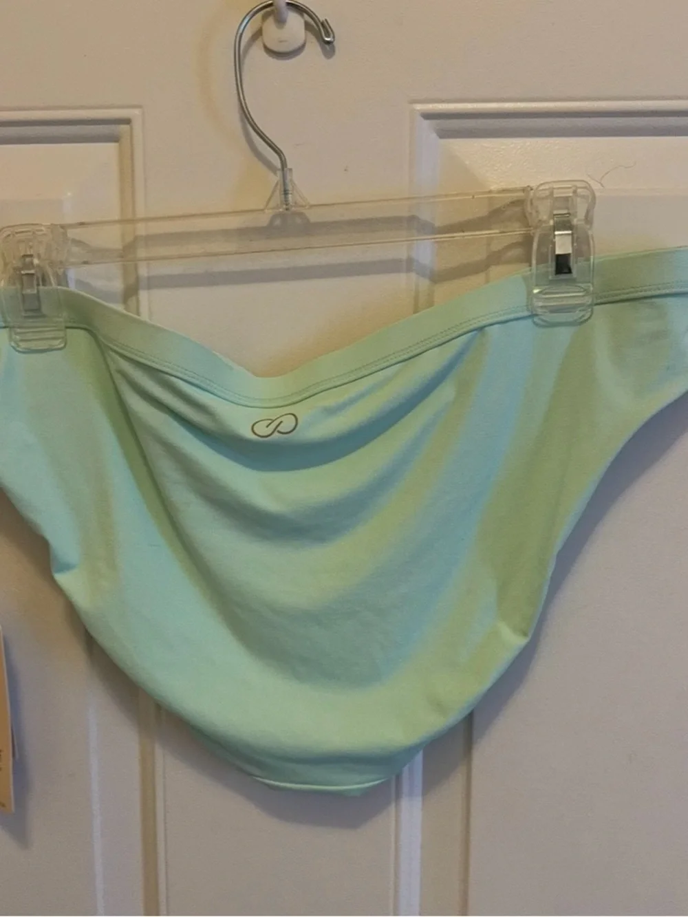 Women's Off-Shoulder One-Piece Swimsuit in Brook Green